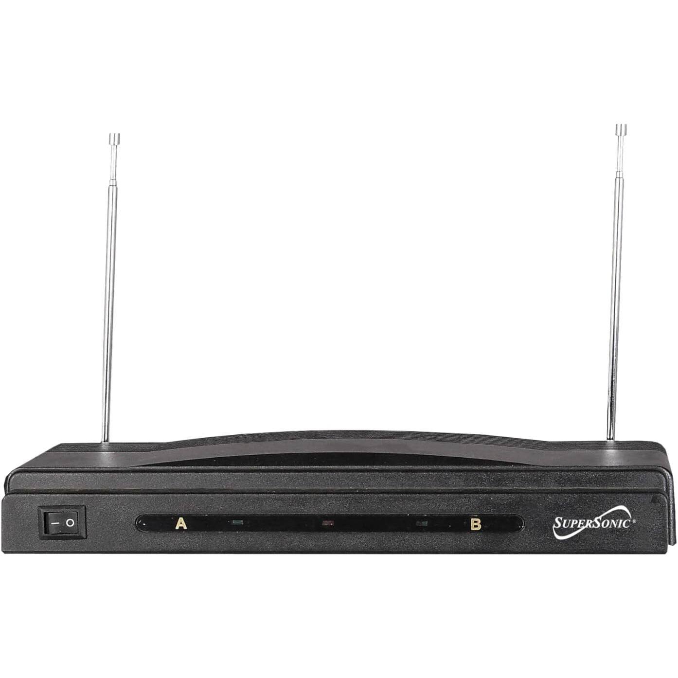 Angle. Supersonic - Supersonic SC-900 Professional Wireless Dual Microphone System Kit.