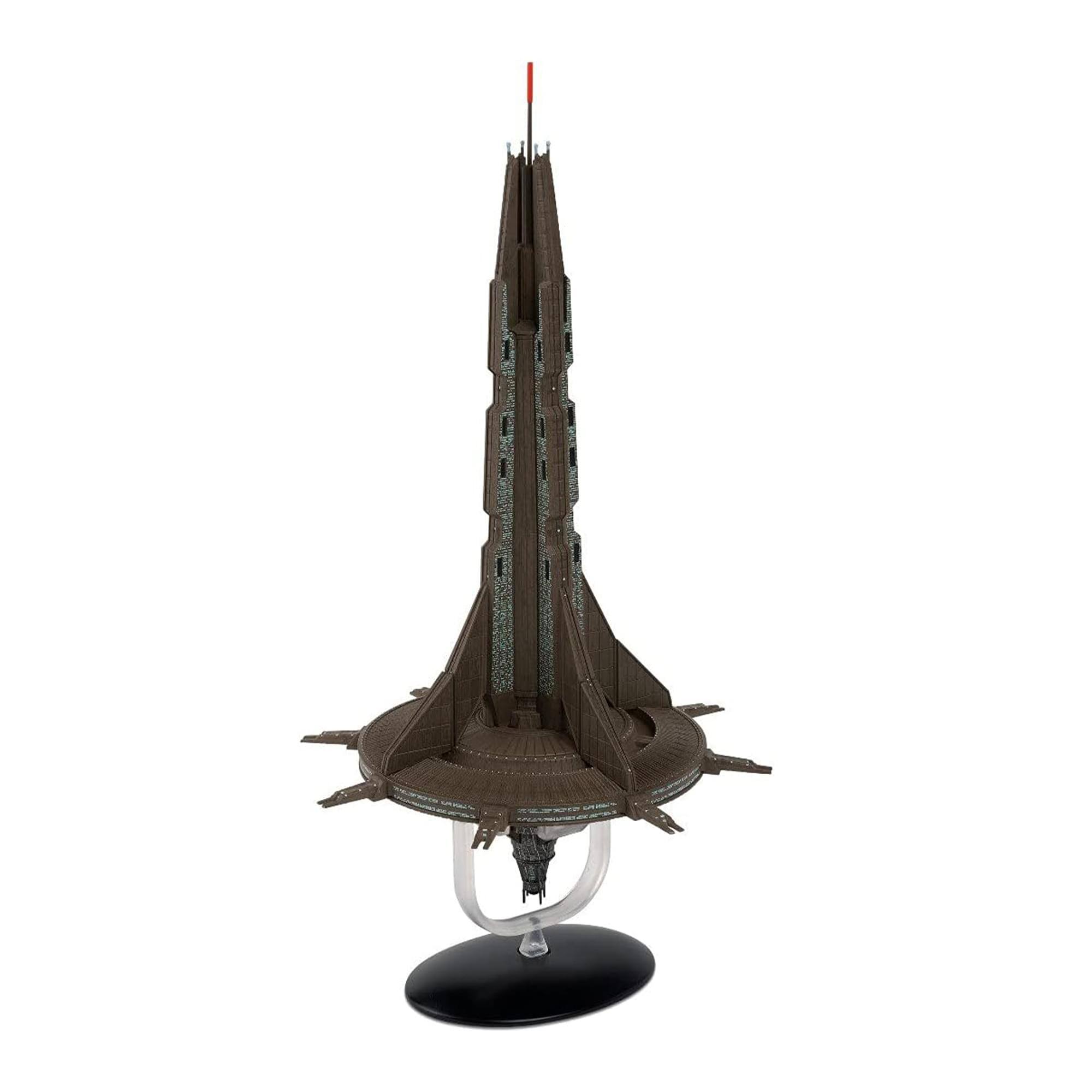 Alt View 3. Eaglemoss - Eaglemoss Star Trek Discovery Starship Replica | SP Starbase 1 Space Station - Grey.