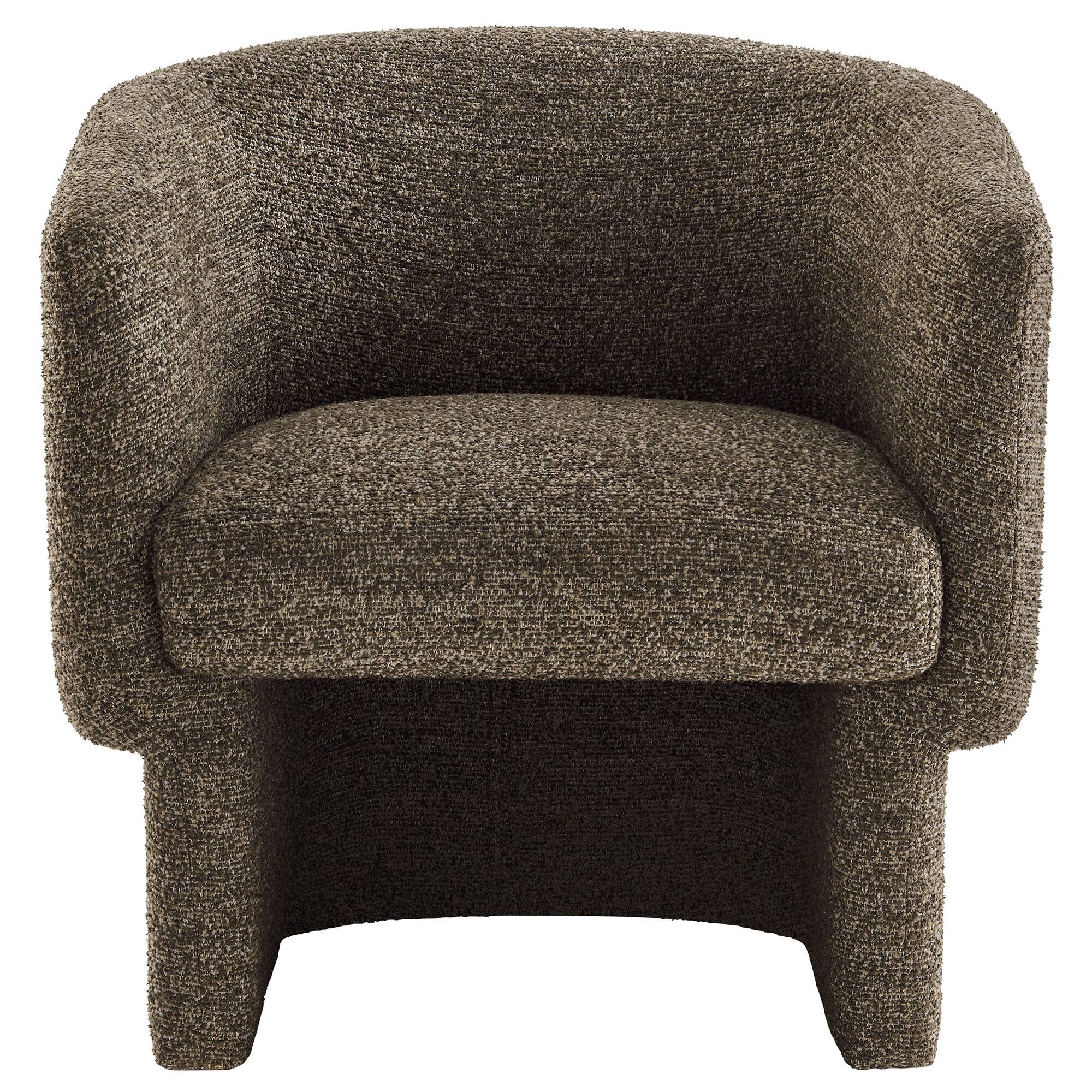 Alt View 4. Modway - Muse Boucle Fabric Barrel Accent Chair by Modway - Antique.