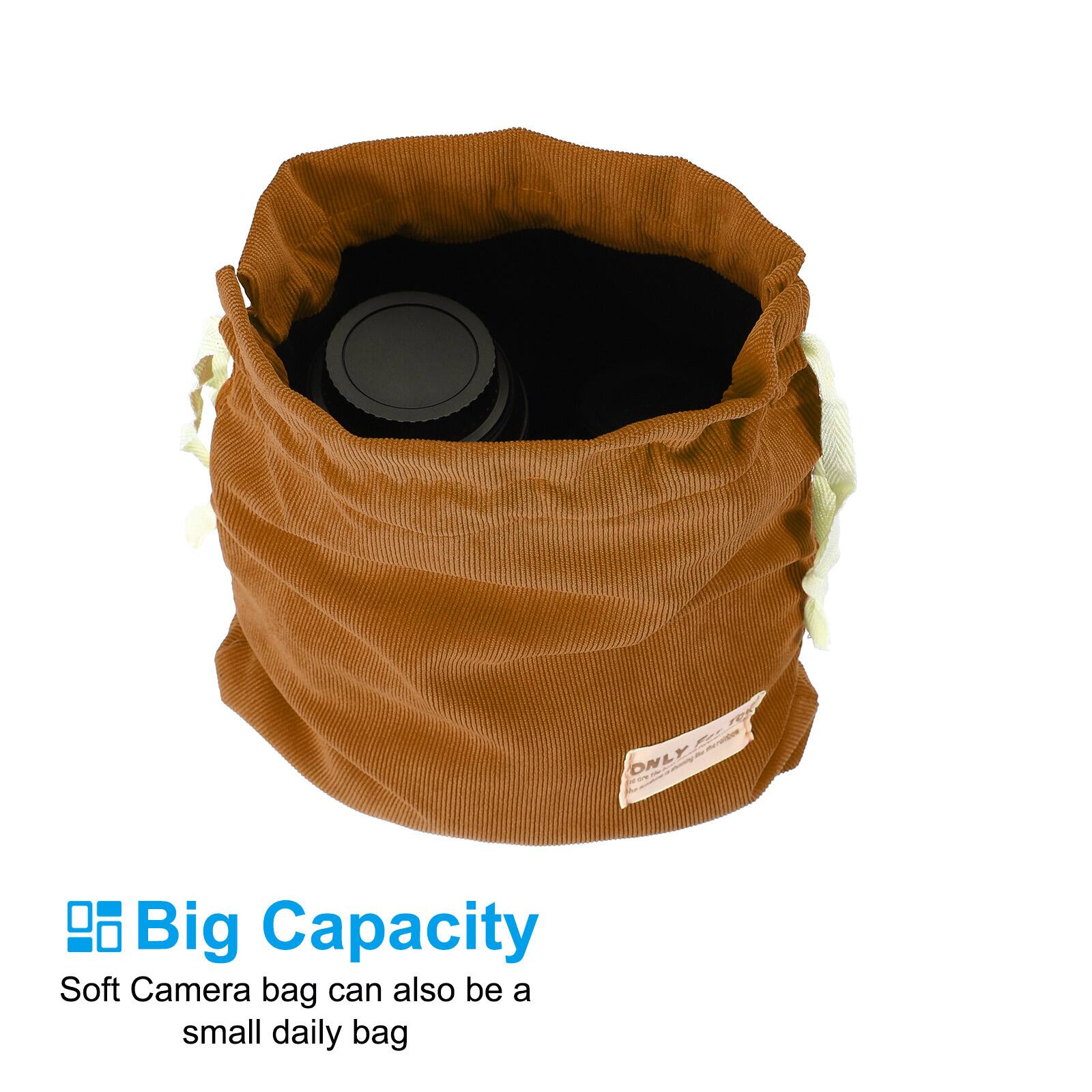 Y ONLY - FEP Big Capacity Soft Camera bag can also be a small daily bag

Big Capacity  
Soft Camera bag can also be a small daily bag