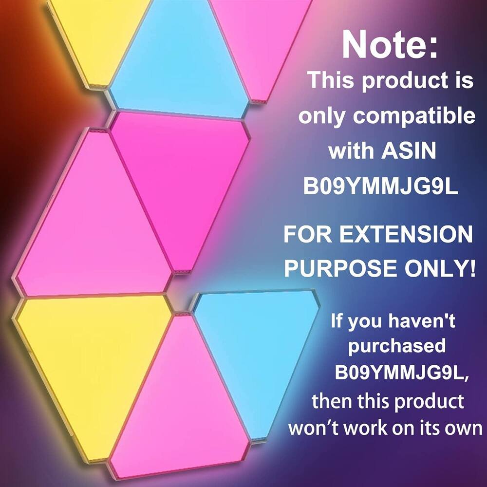 Note:  
This product is only compatible with ASIN B09YMMJG9L FOR EXTENSION PURPOSE ONLY!  
If you haven't purchased B09YMMJG9L, then this product won't work on its own.