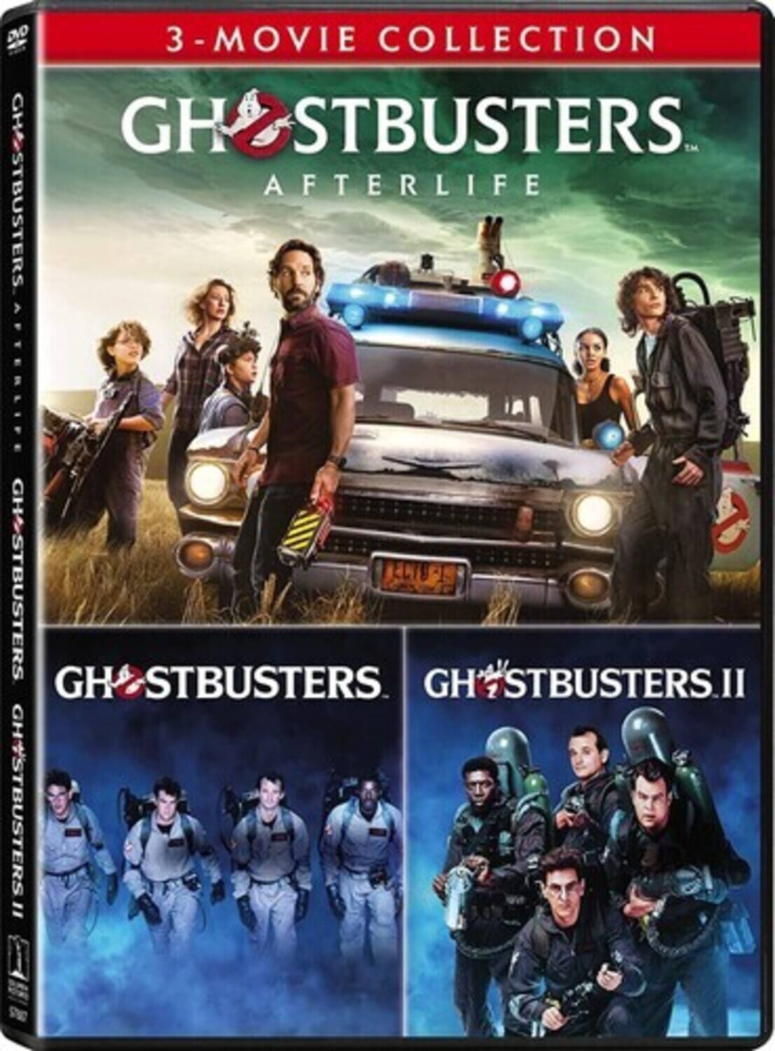 Alt View 1. Ghostbusters / Ghostbusters II / Ghostbusters: Afterlife   - DVD.