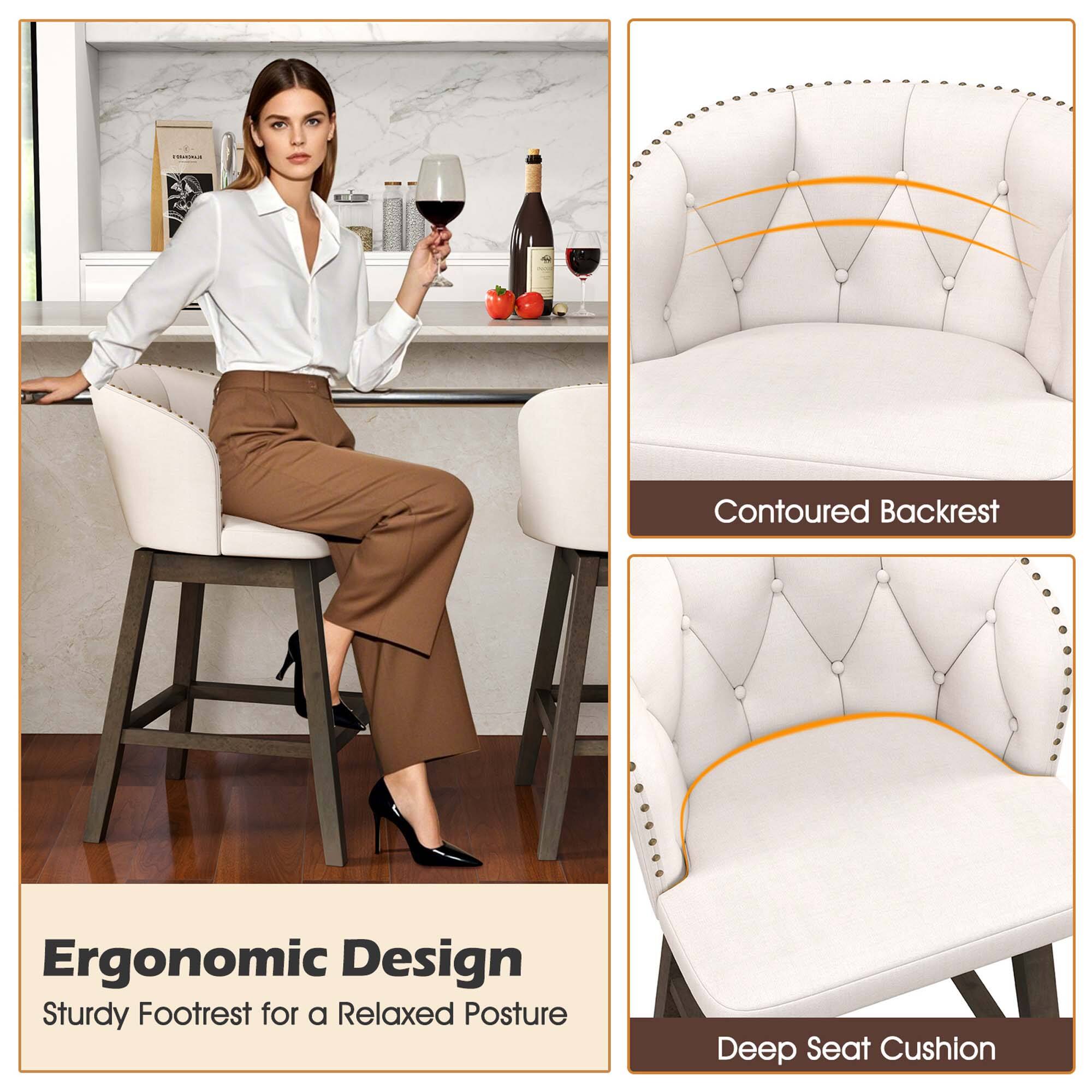 Ergonomic Design: Study Footrest for a Relaxed Posture Deep Seat Cushion
