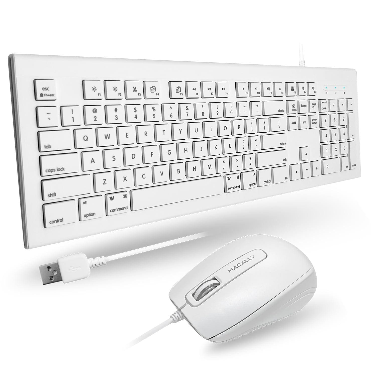 METALTON - And Mouse Combo With Shortcut Keys For Imac Macbook Windows Pc mkeyecombo - Default