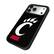 Alt View 1. Keyscaper - Cincinnati Bearcats Bump Case with 8.2ft Drop Protection - 16 Pro Max - Multicolor.
