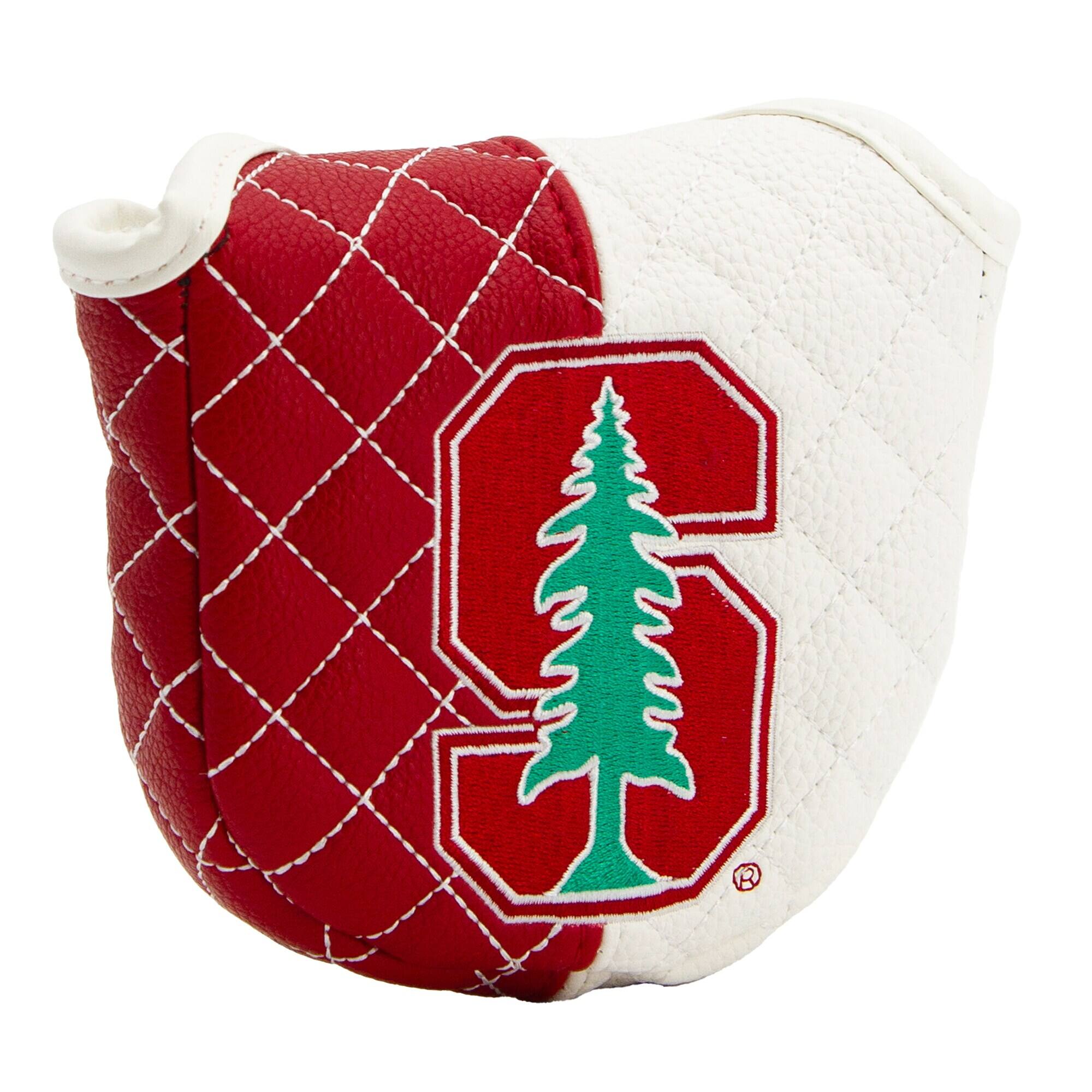 Alt View 2. Team Golf - Stanford Cardinal Quilted Mallet Putter Cover - Multicolor.