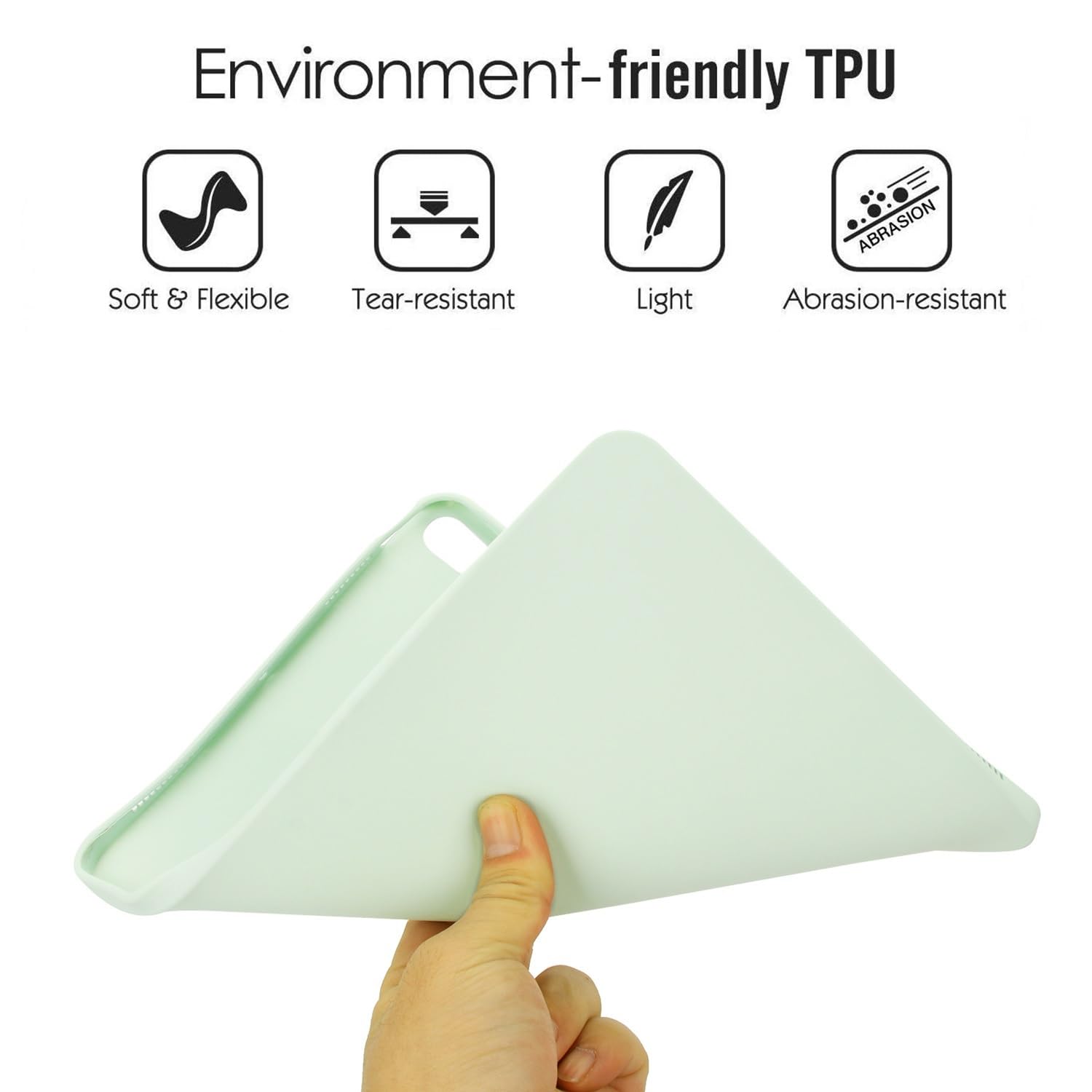 Environment-friendly TPU

- Soft & Flexible
- Tear-resistant
- Light
- Abrasion-resistant