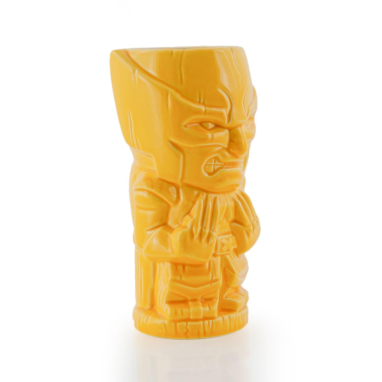 Alt View 1. Marvel - Geeki Tikis Marvel Wolverine Ceramic Mug | Holds 16 Ounces - Yellow.