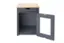 Alt View 14. TRINITY - 20" Dark Gray Litter Box Enclosure End Table w/ Drawer - Dark Gray.
