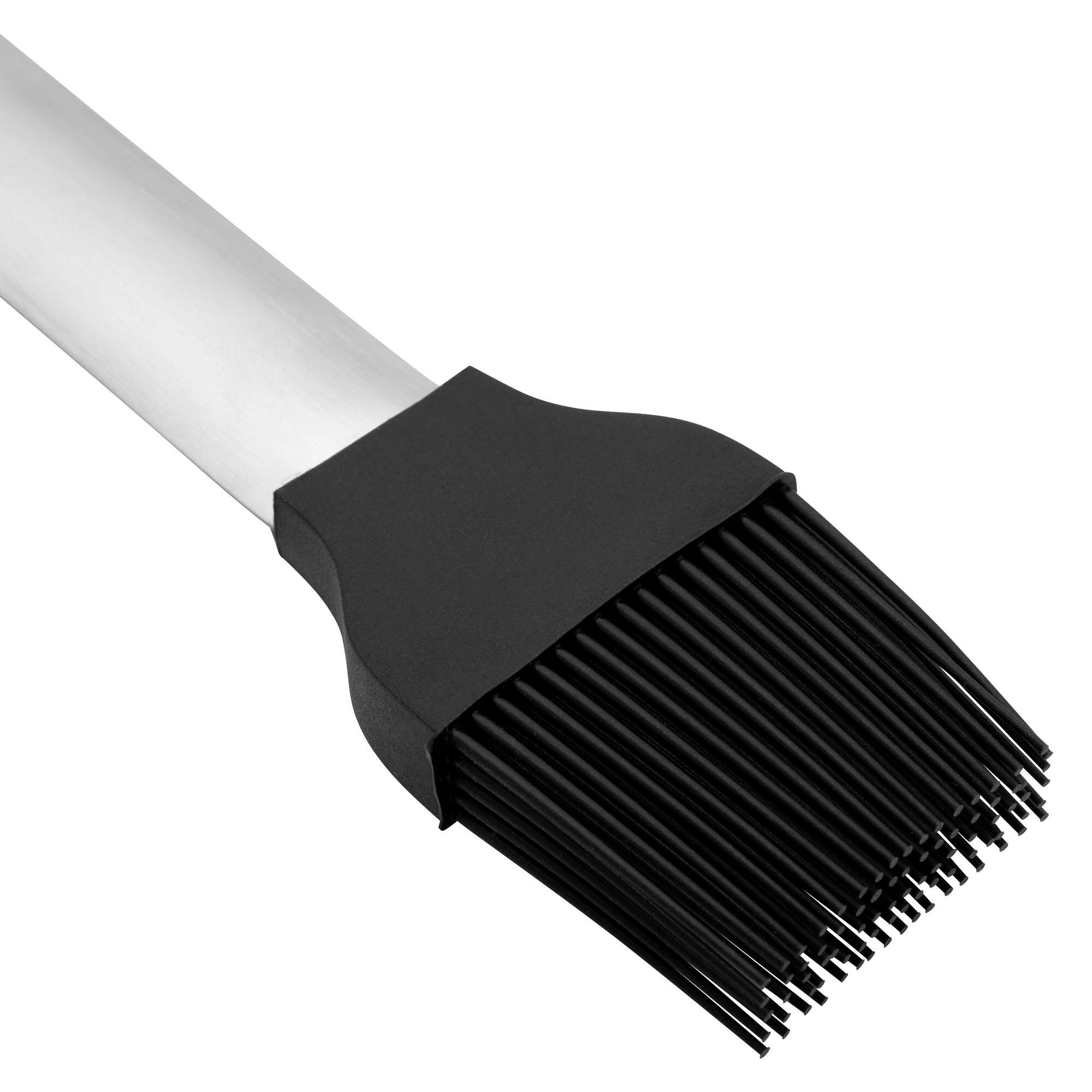 Alt View 3. Henckels - Henckels BBQ Stainless Steel Grill Basting Brush - Stainless Steel.