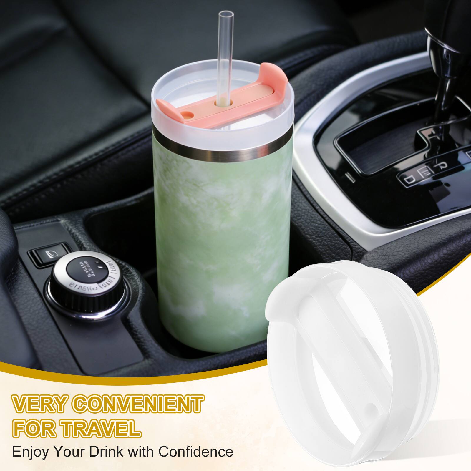 VERY CONVENIENT FOR TRAVEL  
Enjoy Your Drink with Confidence