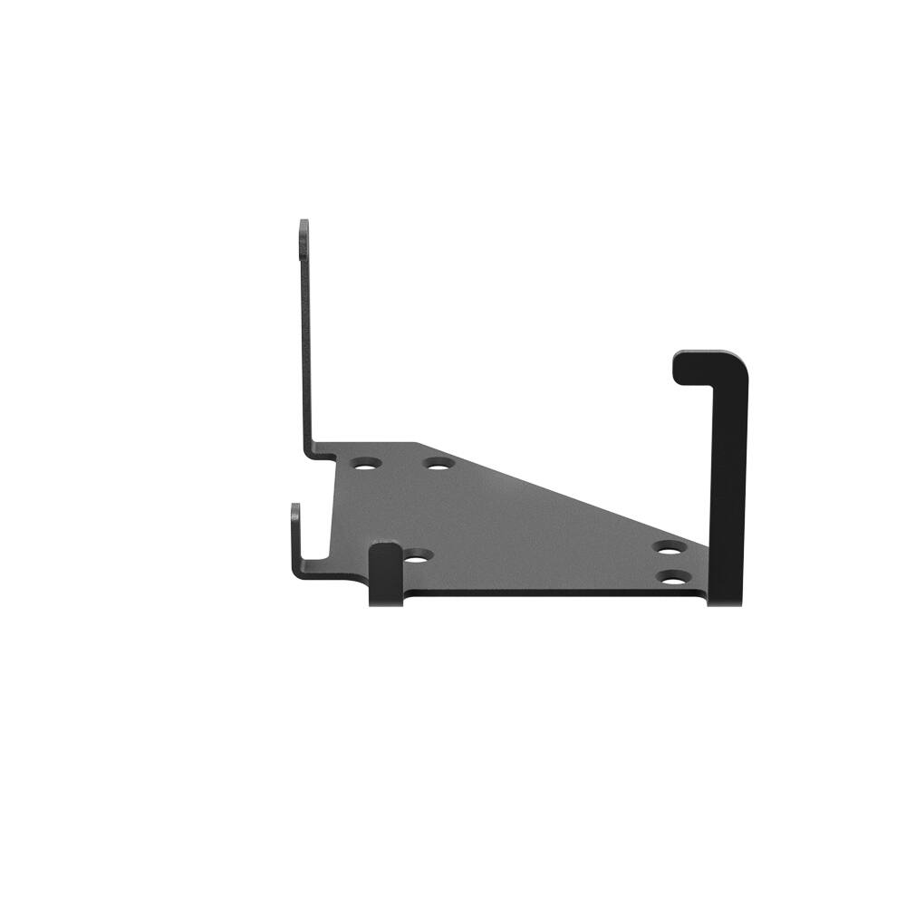 Alt View 1. RackSolutions - RackSolutions Quickmount Apple Mac Mini VESA Wall Mount (M4, 2024) - Black.