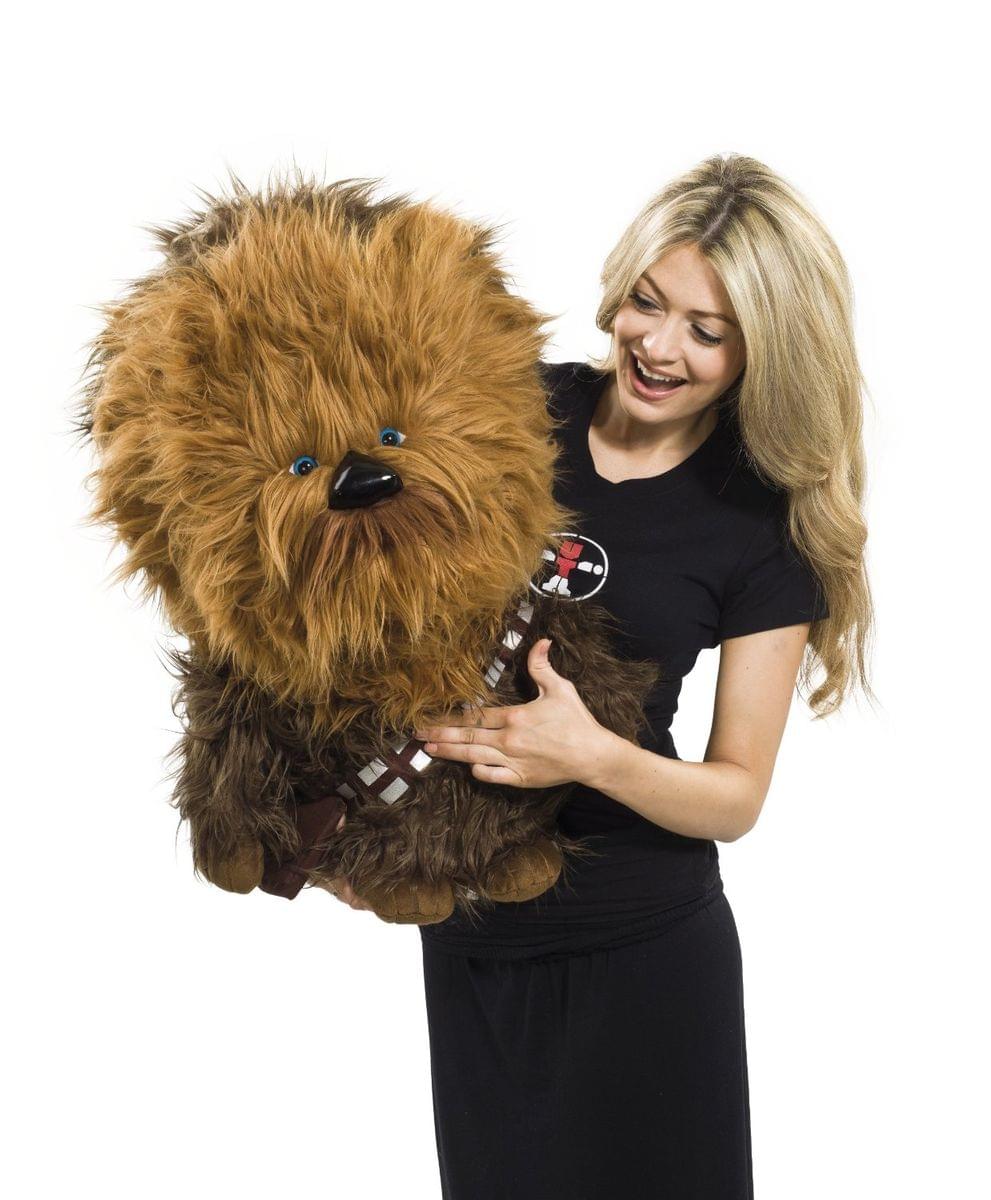 Alt View 1. Star Wars - Star Wars Super Deluxe 24" Talking Plush: Chewbacca - Brown.