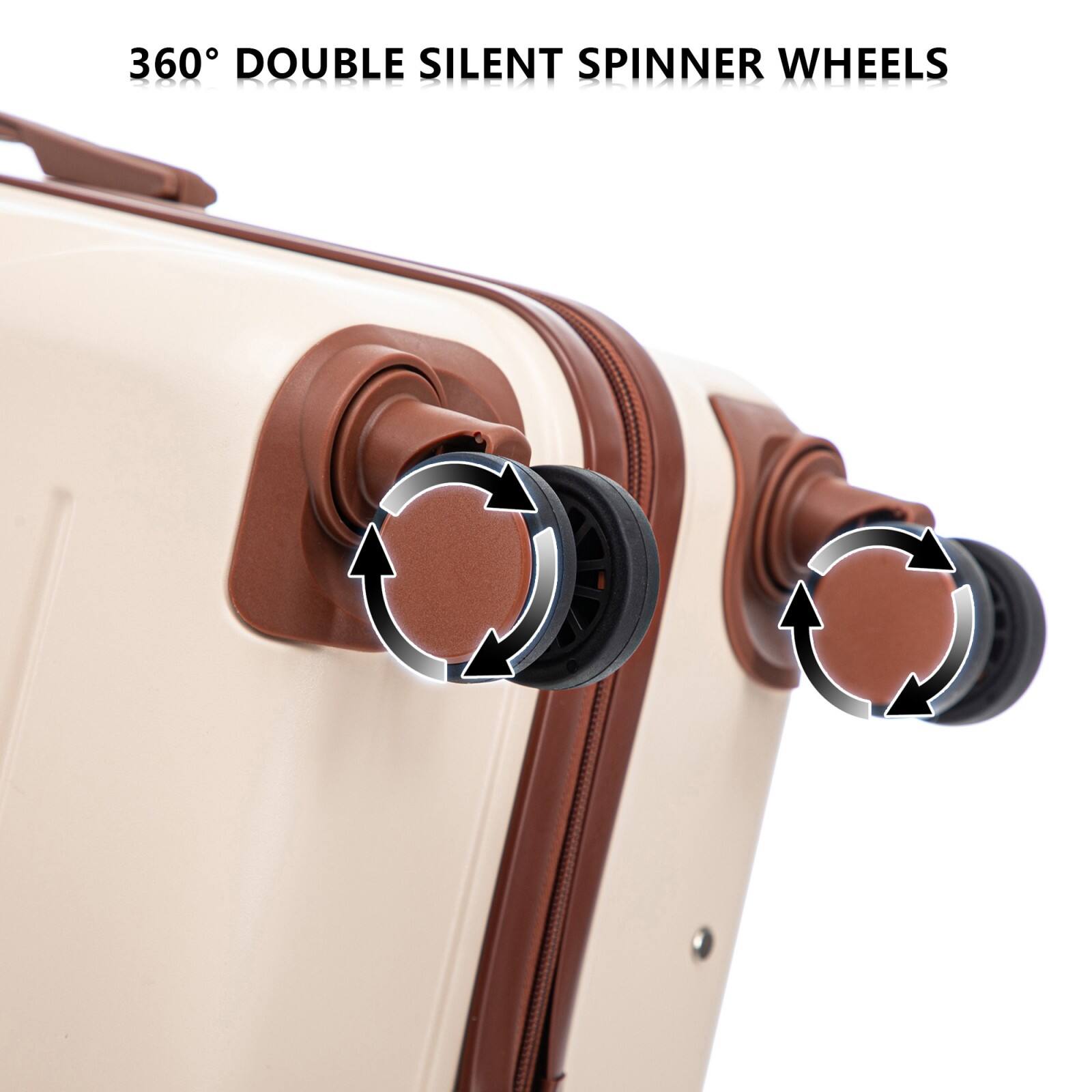 360° DOUBLE SILENT SPINNER WHEELS