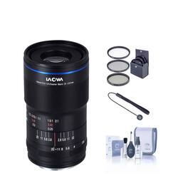 Bundle - Venus - Laowa 100mm f/2.8 Manual Aperture 2x Ultra Macro APO Lens for Canon EF, with ProOptic 67mm Filter Kit,