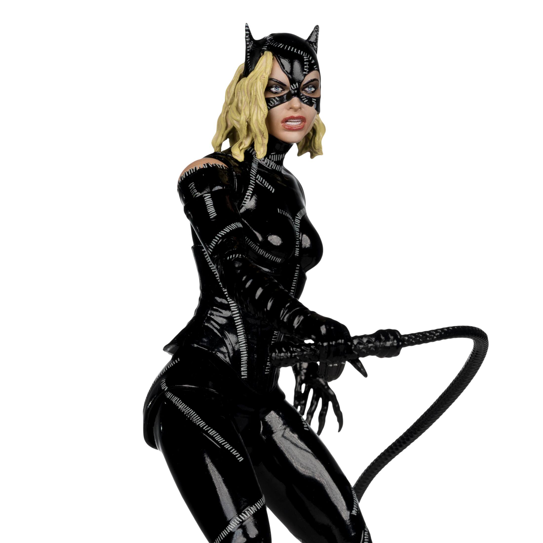 Alt View 1. McFarlane Toys - DC Multiverse Battle Damaged Catwoman (Batman Returns) 6.9" Action Figure - Deluxe Theatrical Edition.