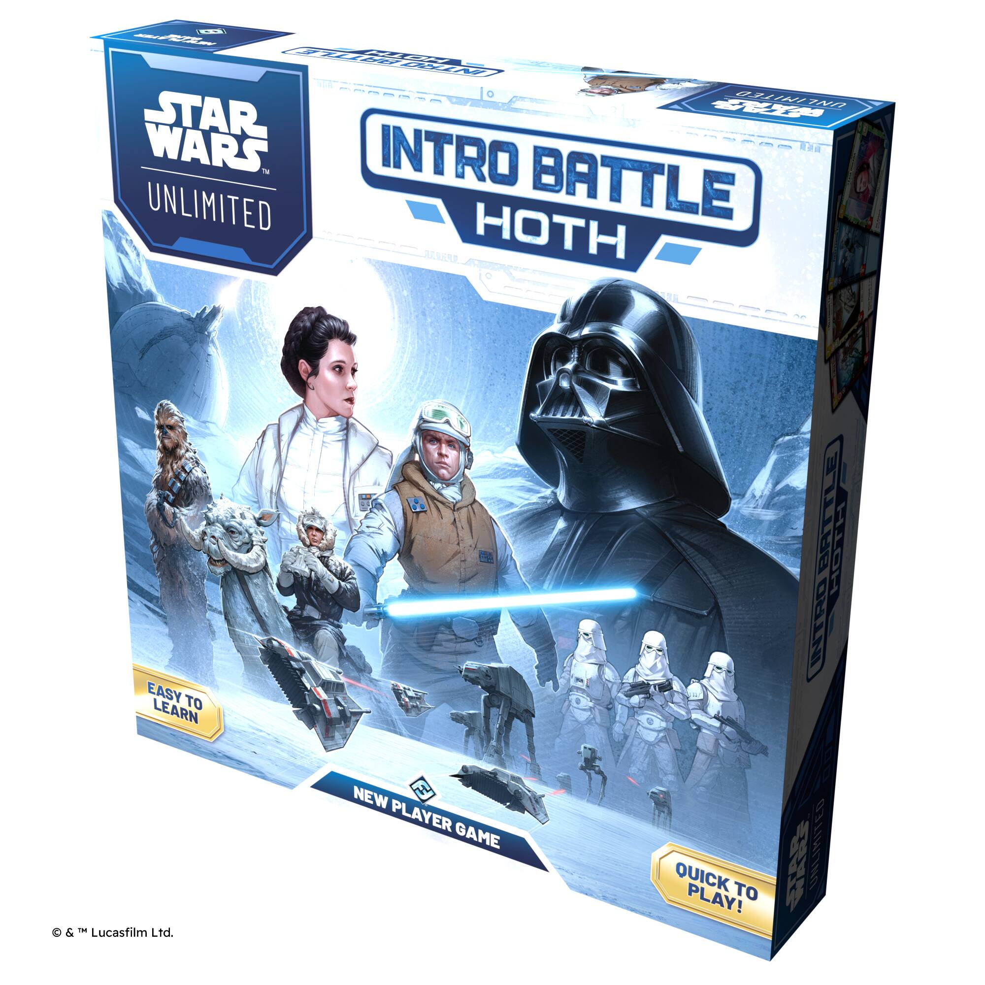 - Star Wars: Intro Battle Hoth - Unlimited
- Easy to Learn
- New Player Game
- Quick to Play!
- © & ™ Lucasfilm Ltd.