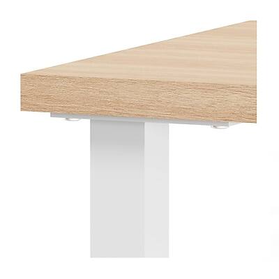 Alt View 1. Union & Scale - Union & Scale™ Essentials 42"W Rectangular Writing Desk, Natural (UN60411-C) - Natural.