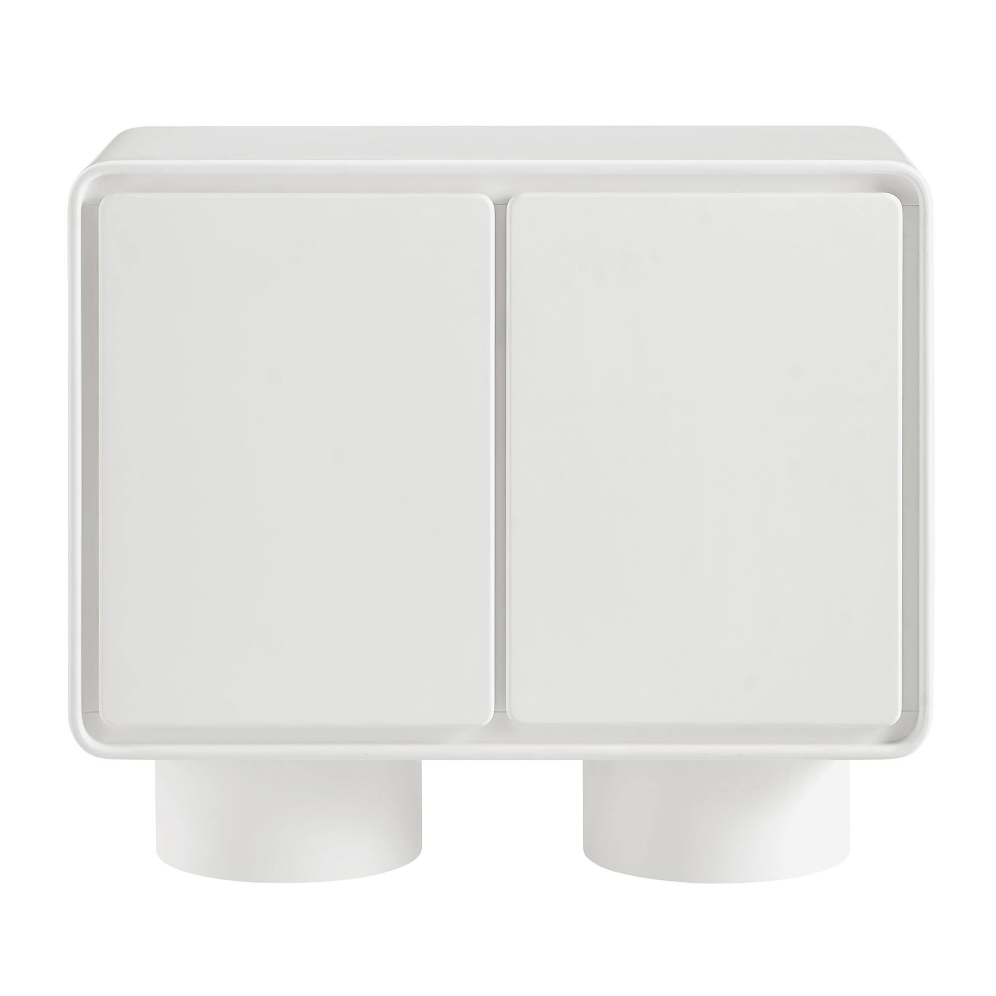 Alt View 5. Modway - Lumo 2-Door Accent Cabinet by Modway - White.