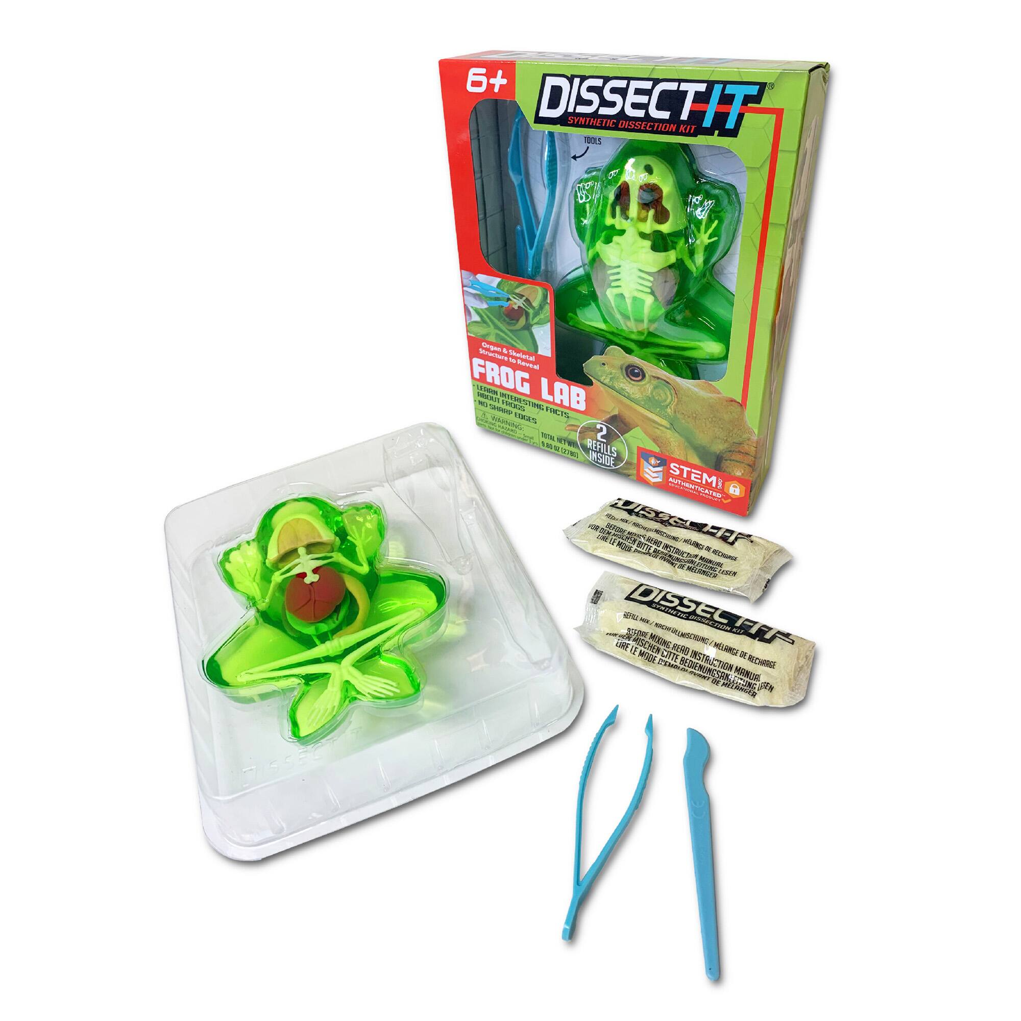 6+ DISSECTIT SYNTHETIC DISSECTION KIT IOS 5 - FROG LAB - STEM 10KES DILIS STE 2 S4 - REFICES LVWL JNSIOE STEMI 7 - LSSCSAT - MAIE - 1 O - ANO K BTE - W ae 5 - DISSECT C ACes - MENC MADHGNADUNE KERO o00M MELANCS MODE OITE 3S7 PREE GENC CTI RDR - RUNE MANUA PA