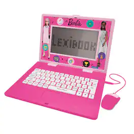 Lexibook - Barbie Bilingual Educational Laptop with 170 Activities
