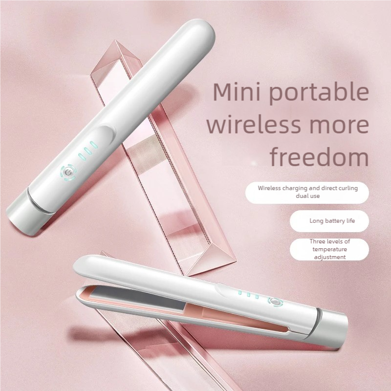 Mini portable wireless more freedom  
Wireless charging and direct curling dual use  
Long battery life  
Three levels of temperature adjustment