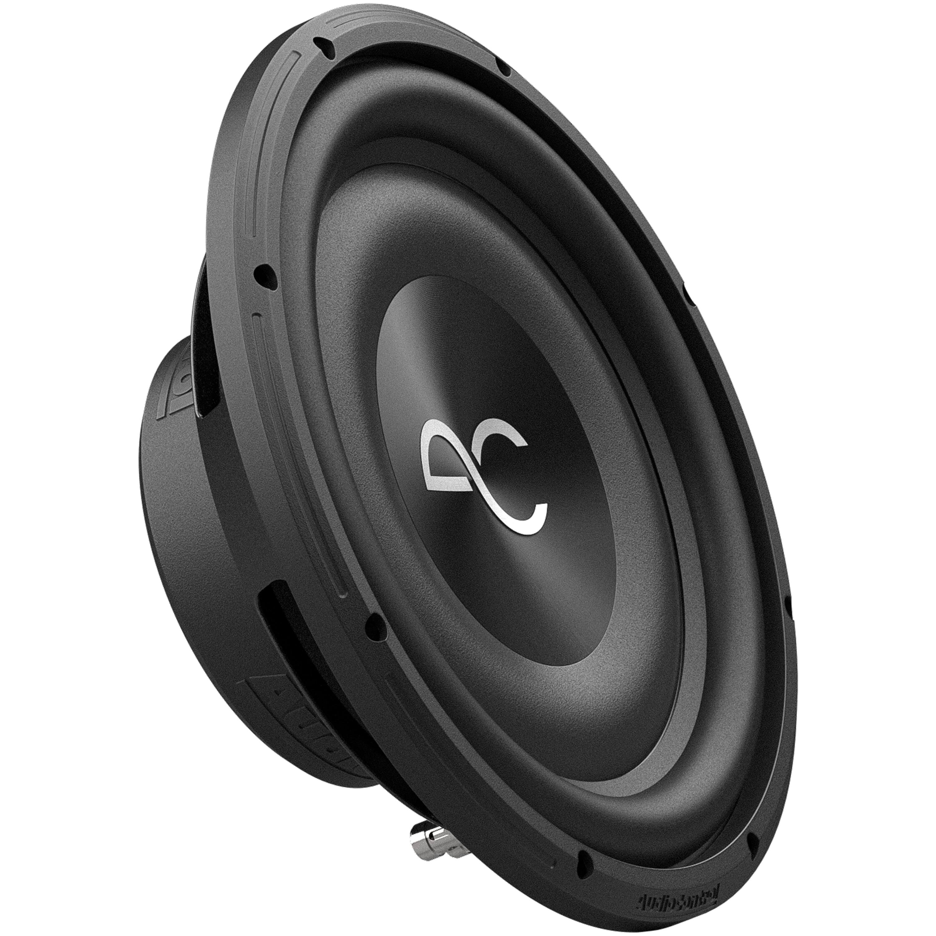 Alt View 12. AudioControl - Space Series 12” Single-Voice-Coil 4-Ohm Low-Profile Subwoofer - Black.