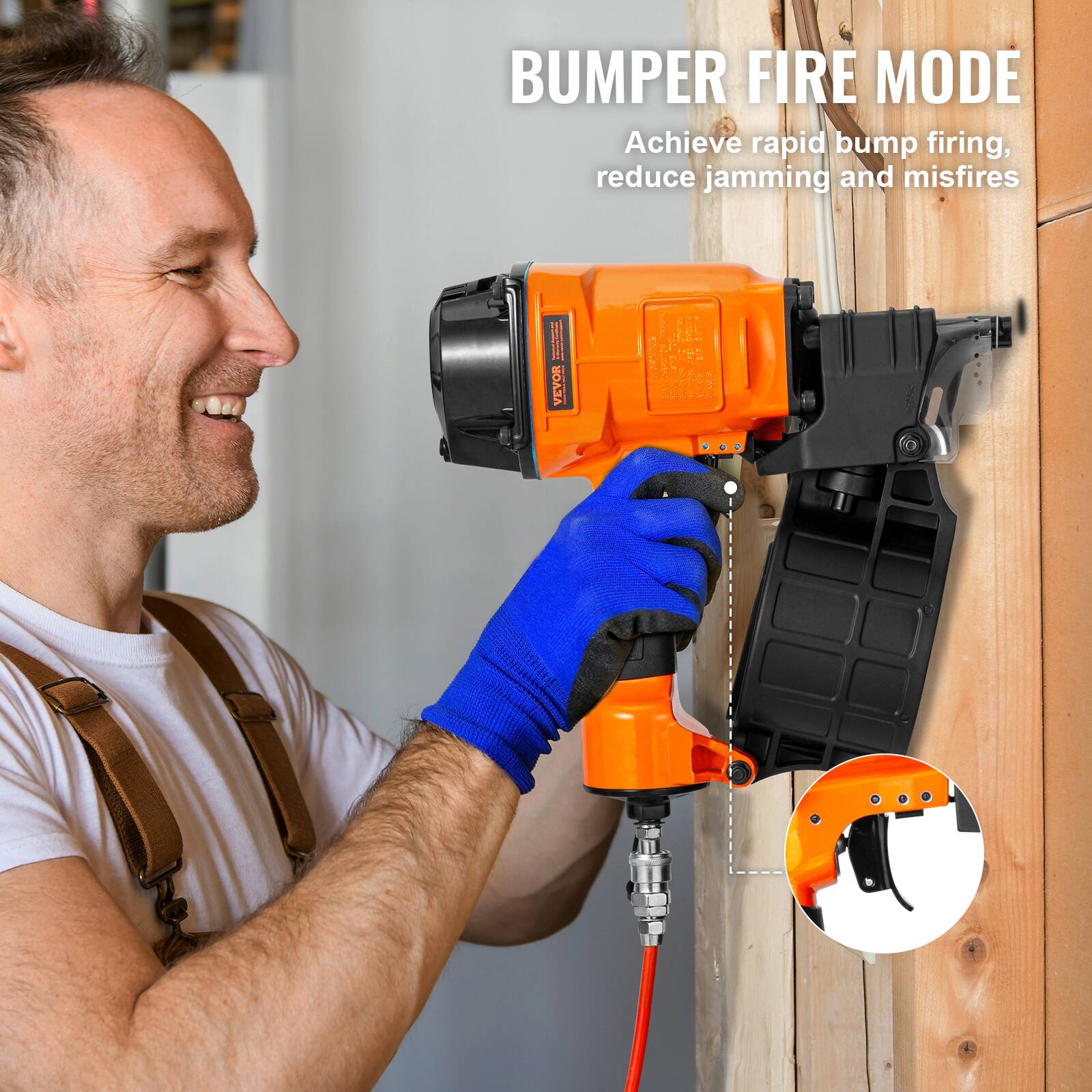 BUMPER FIRE MODE  
Achieve rapid bump firing, reduce jamming and misfires