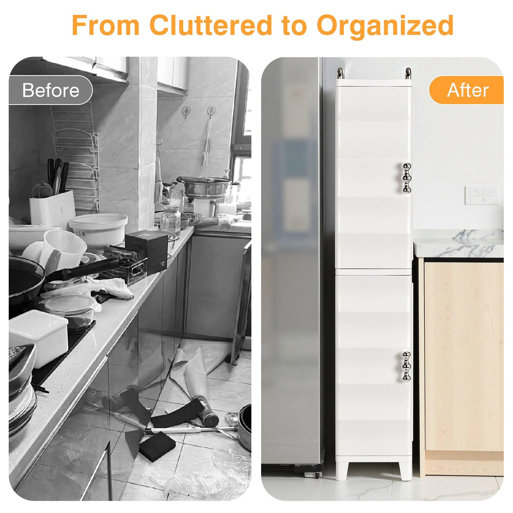 From Cluttered to Organized

Before

After