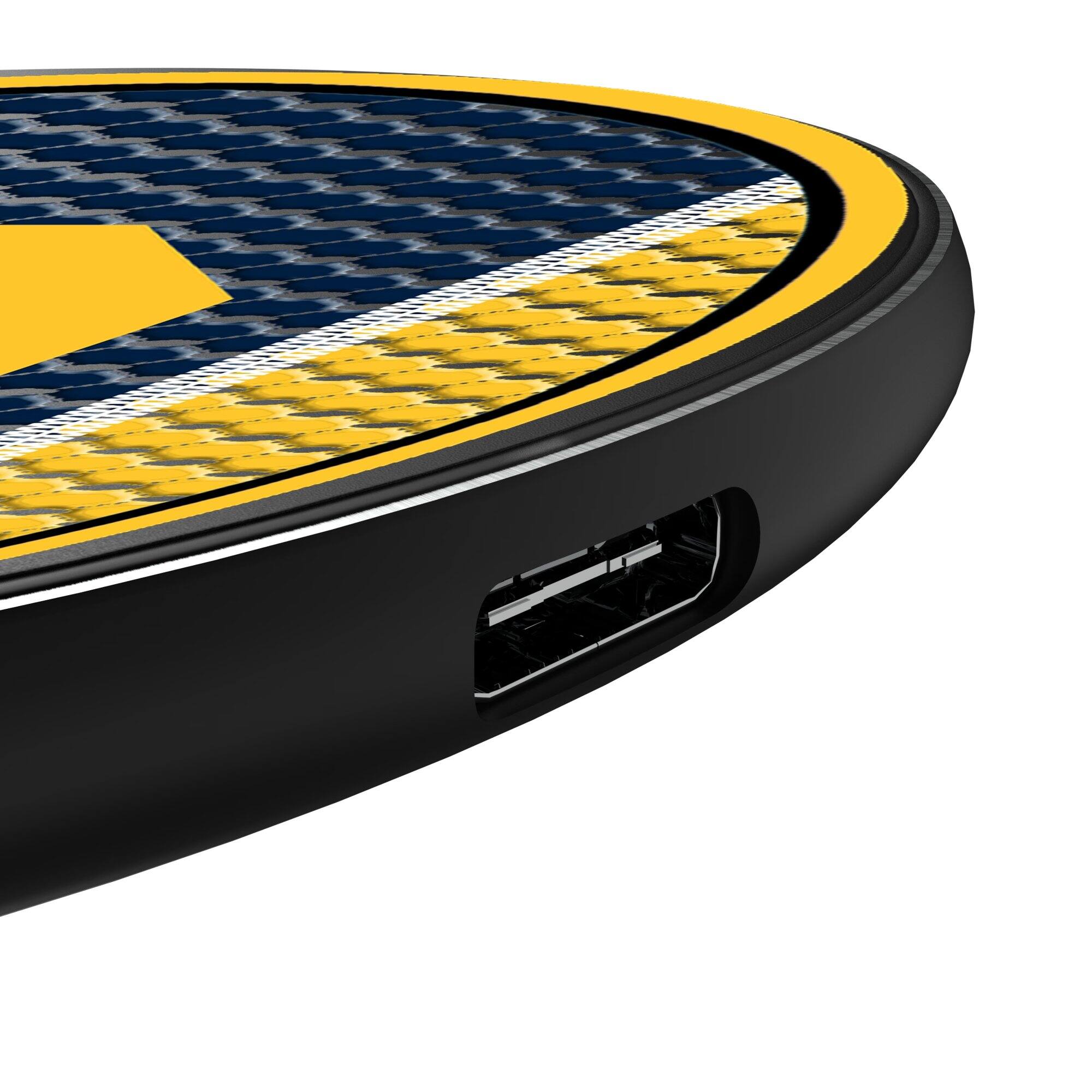 Alt View 2. Keyscaper - Cal Bears 15 Watt Wireless Induction Charger - Black.