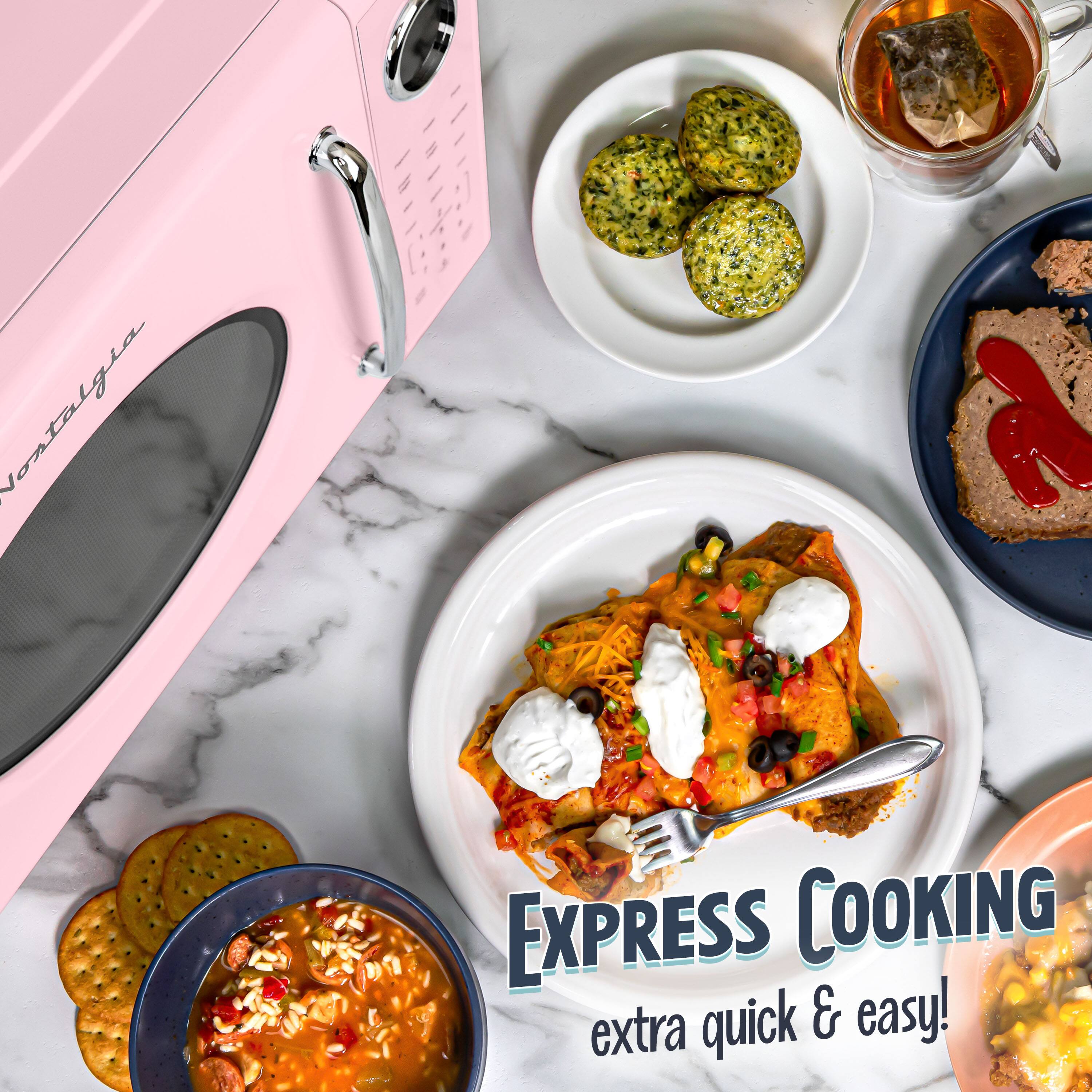 Nostalgia Express Cooking extra quick & easy!