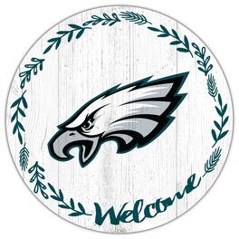 Fan Creations - Philadelphia Eagles 12" Welcome Circle Sign - Multicolor