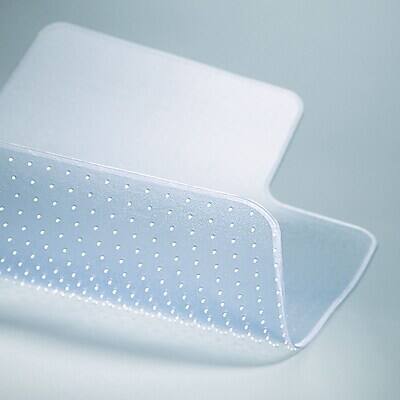 Alt View 1. Deflecto - SuperMat Carpet Chair Mat with Lip, 45" x 53'', Medium-Pile - Clear.