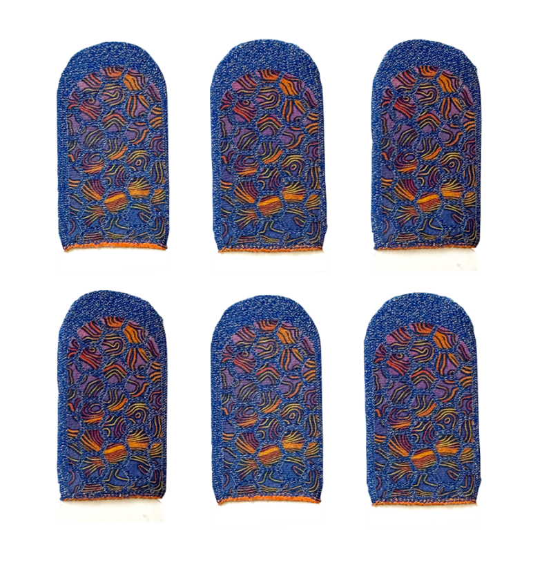 Front. Mobile Gaming Corps - 6 Pack Mobile Gaming Corps ClawSocks Phone Gaming Finger Sleeves - Damascus.