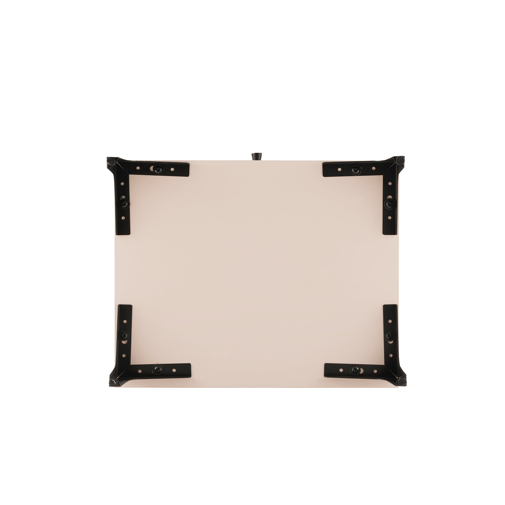 Alt View 6. Manhattan Comfort - Amara Modern 20" Nightstand - Set of 2 - Pale Rose and White.