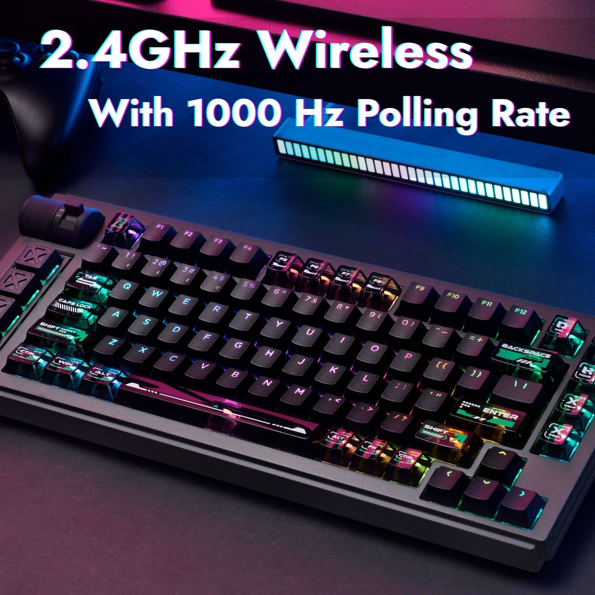 2.4GHz Wireless With 1000 Hz Polling Rate
