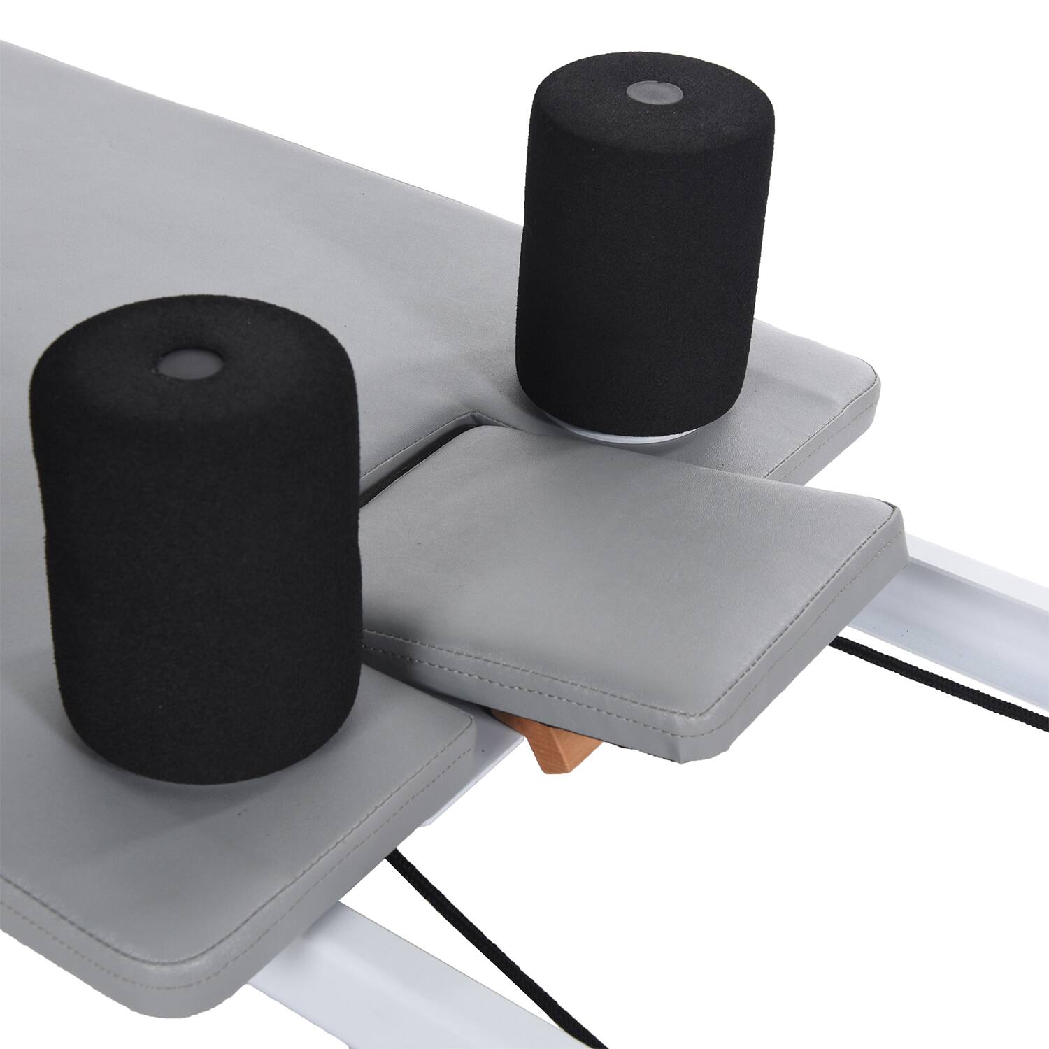 Alt View 7. Stamina Products - Stamina AeroPilates Precision Series Reformer Resistance Pilates Workout Board - White.