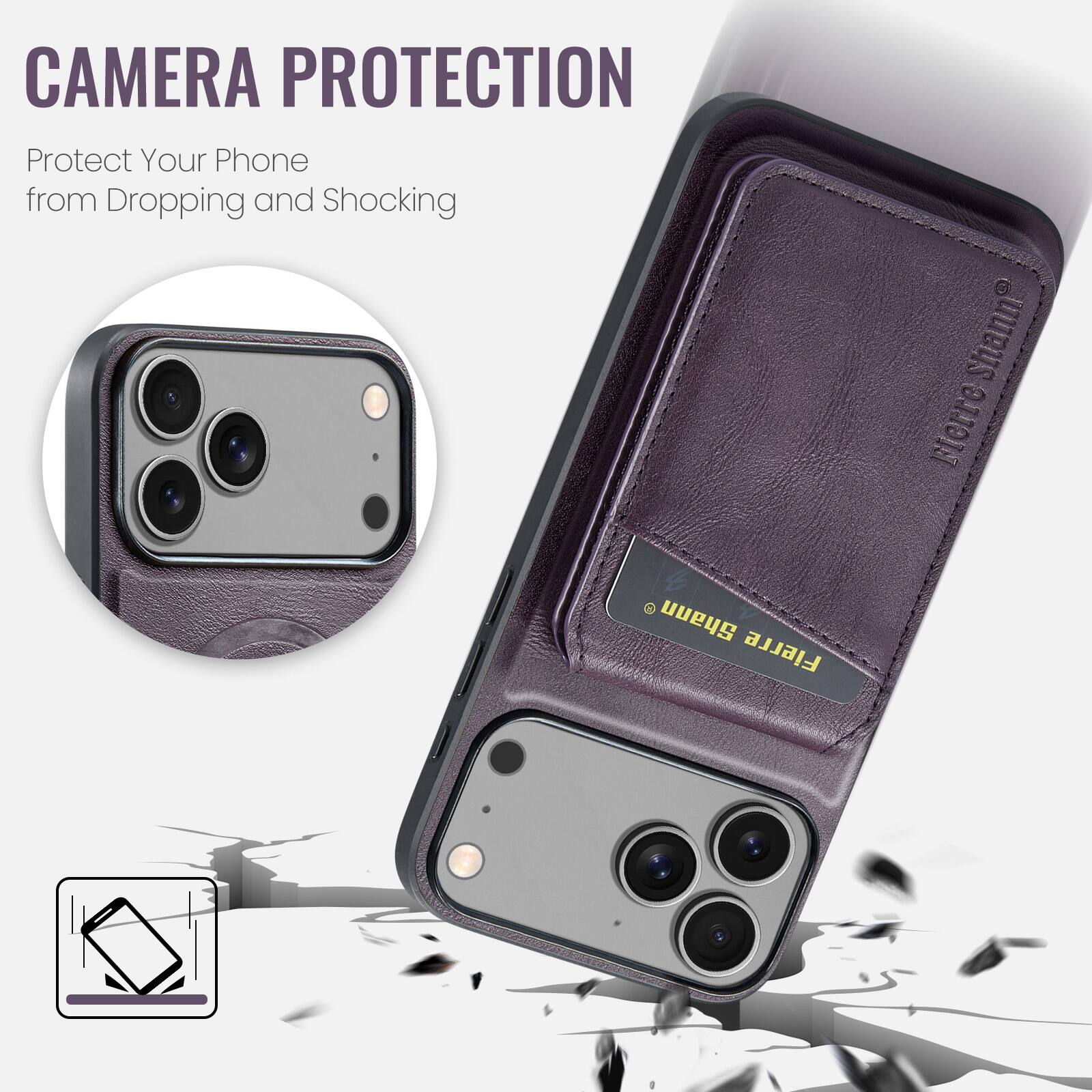 CAMERA PROTECTION  
Protect Your Phone from Dropping and Shocking