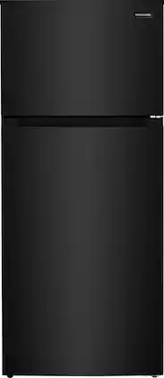 Frigidaire - 16.0 Cu. Ft. Garage Ready Top Freezer Refrigerator - Black