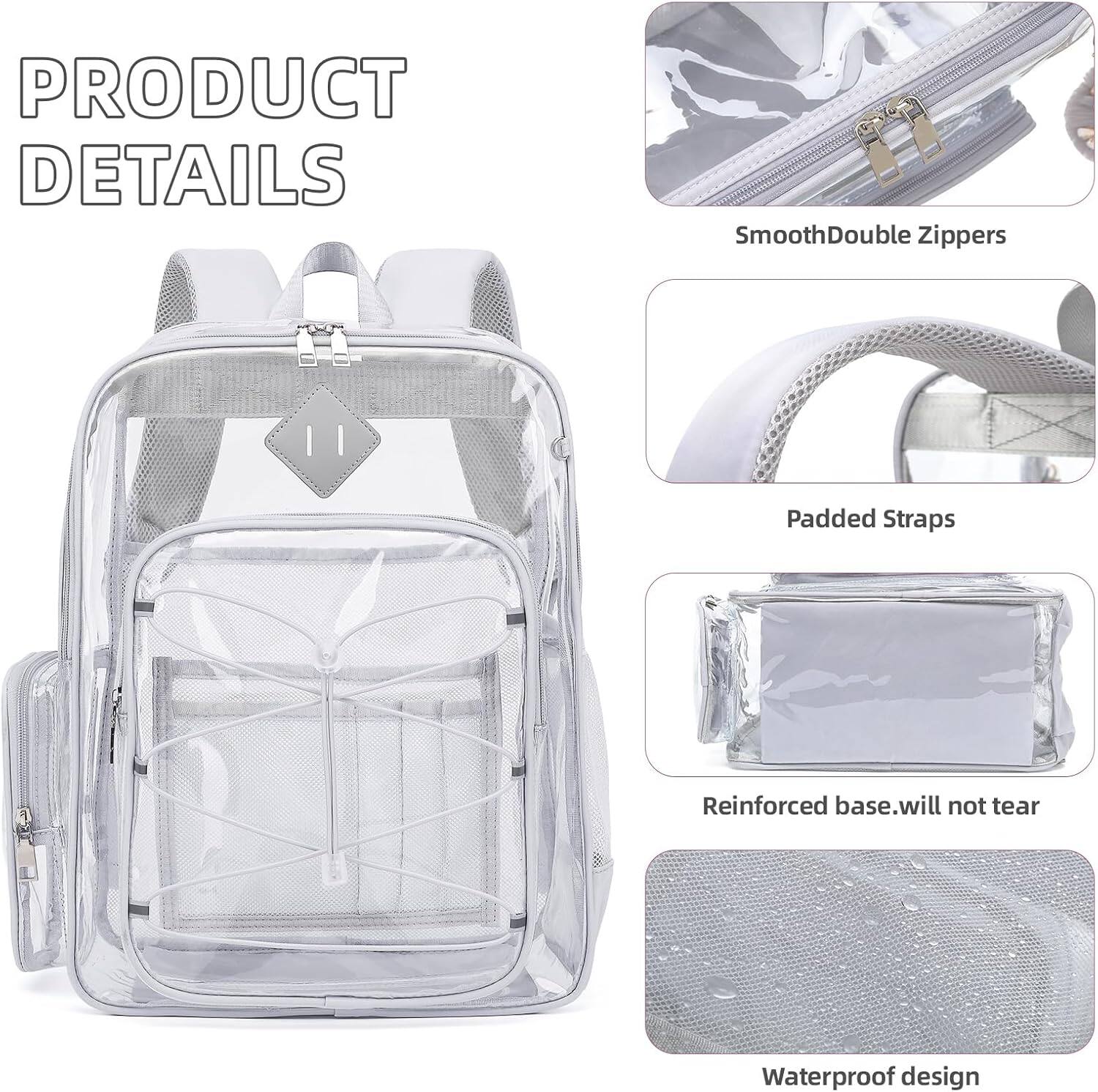 PRODUCT DETAILS

- Smooth Double Zippers
- Padded Straps
- Reinforced base, will not tear
- Waterproof design