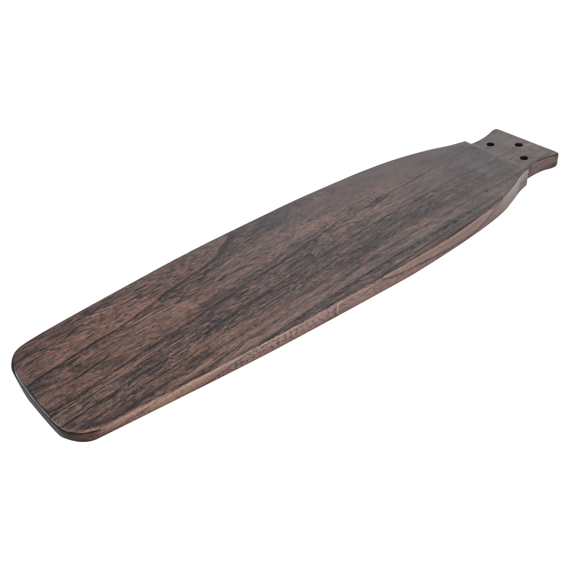 Alt View 7. Parrot Uncle - 56" Transition Black Solid Wood Jute 3CCT LED Ceiling Fan with Light and Remote - Black.