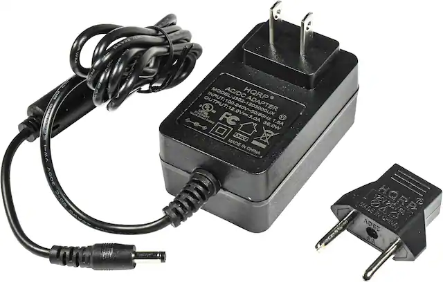 WM RO BDC | K : UoOo SEAWC Adde REAWG X CWM AC/DC HQRP
C OUTPUT:12. UL INPUT:100-240V~50/60H 0 ADAPTER SSUR E49955 LISTED OV=3.0A f FC VI Sp 1.5A 1. 36.0W 36. AZIV MADE IN CHINA MADE eAG HORP IN A0SZ CHINA SA