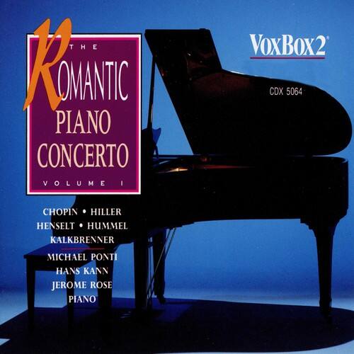 Henselt / Hillier / Chopin Romantic Piano Concerti 1 COMPACT DISCS [CD ...
