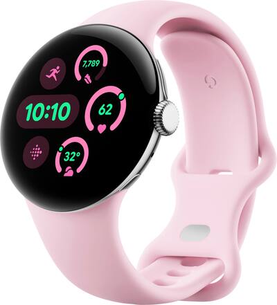 Google Pixel Watch 3 (41mm) Smartwatch with Rose Quartz Band Google Pixel Watch 3 (41mm) Smartwatch with Rose Quartz Band