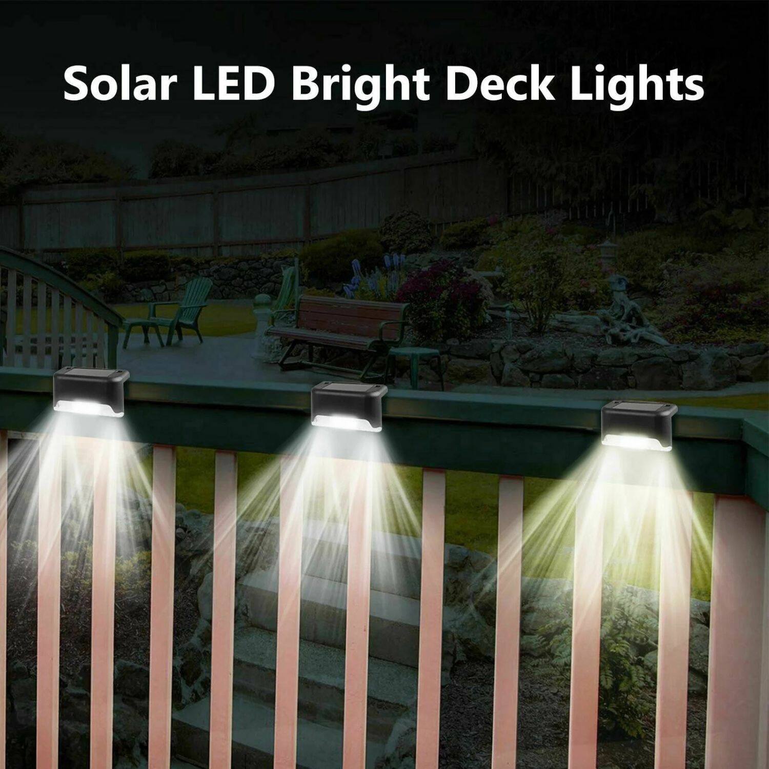 Solar LED Bright Deck Lights