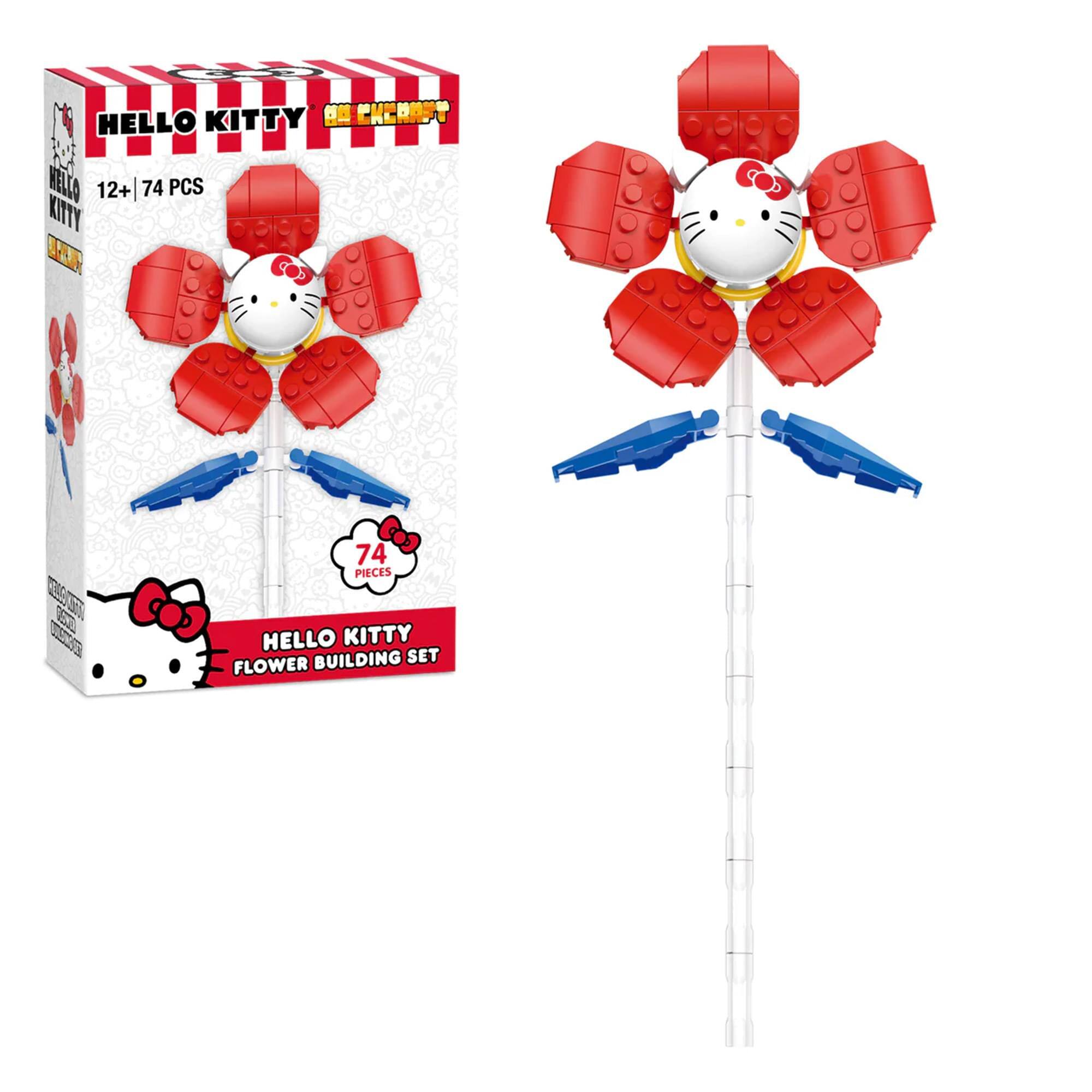 HELLO KITTY CNEARFT MELLA 12+ | 74 PCS KITTY M ST 25 10 S 74 PIECES HELLO KITTY BUILDING SET FLOWER