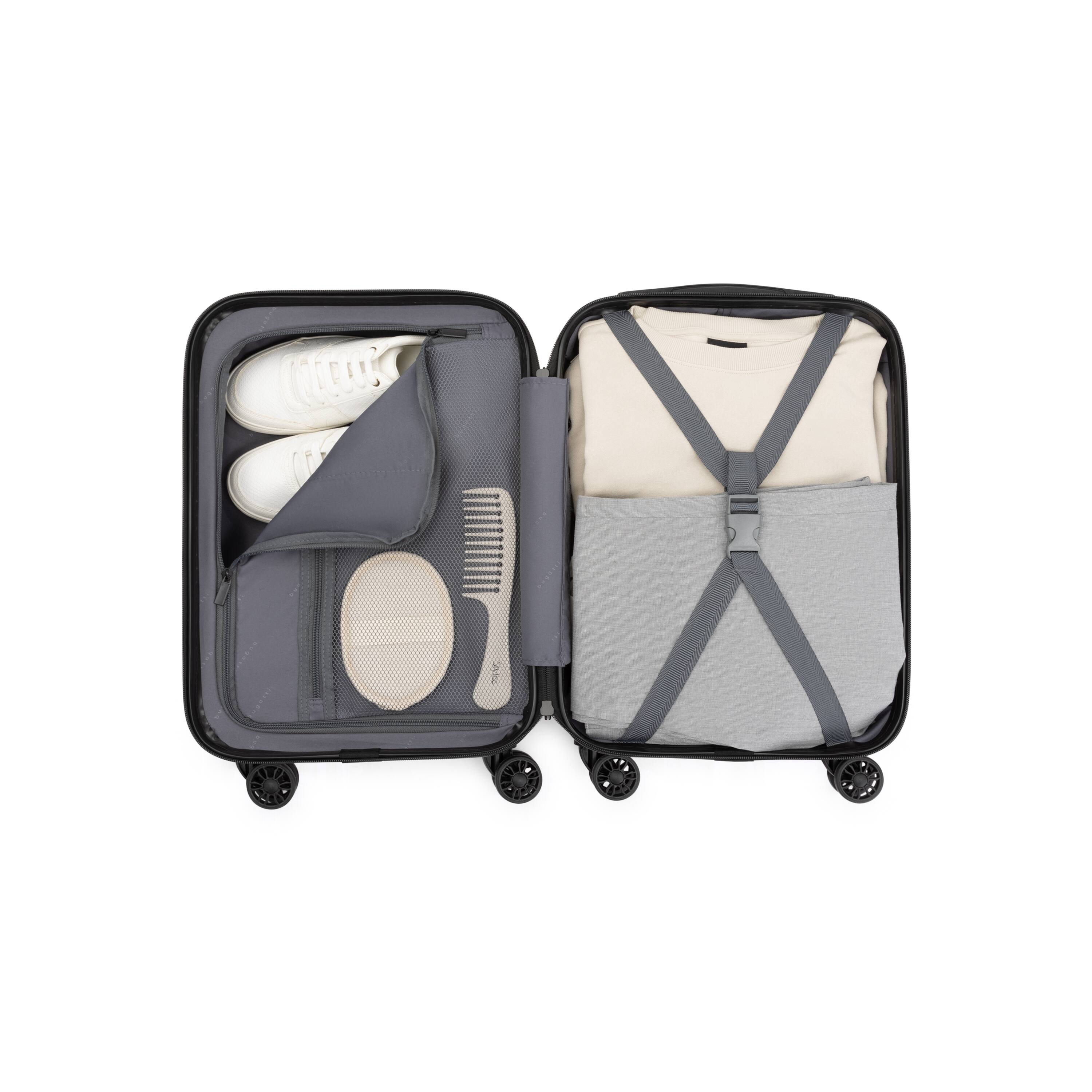 Back. Bugatti - Bugatti Singapore 2 Piece Hardside Set Luggage - SOIL.