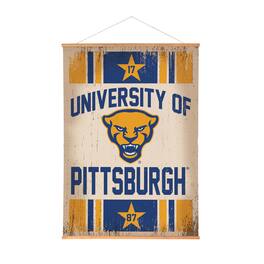 Evergreen Enterprises - Pitt Panthers 36" x 54" Large Canvas Wall Art Tapestry with Wood Frame - Multicolor
