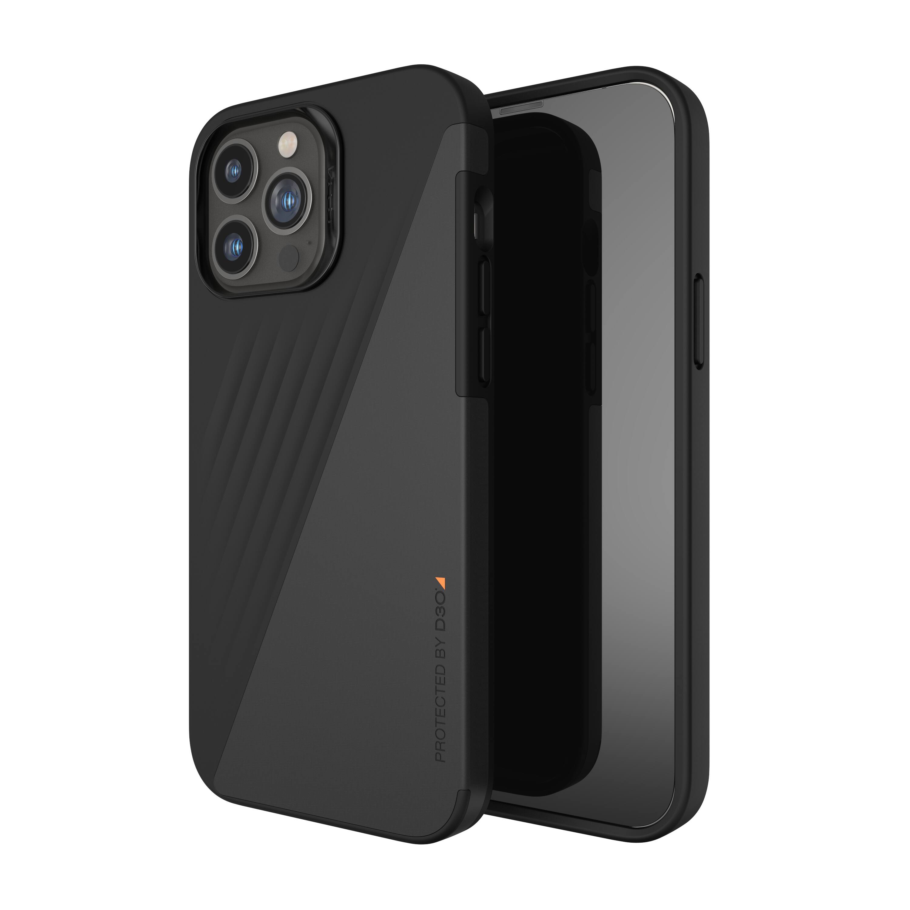 Alt View 2. ZAGG - Gear4 Brooklyn Snap MagSafe Compatible Case for Apple iPhone 13 Pro Max - Black.