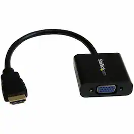 StarTech.com - HDMI to VGA Adapter - 1080p - 1920 x 1080 - Black - HDMI Converter - VGA to HDMI Monitor Adapter